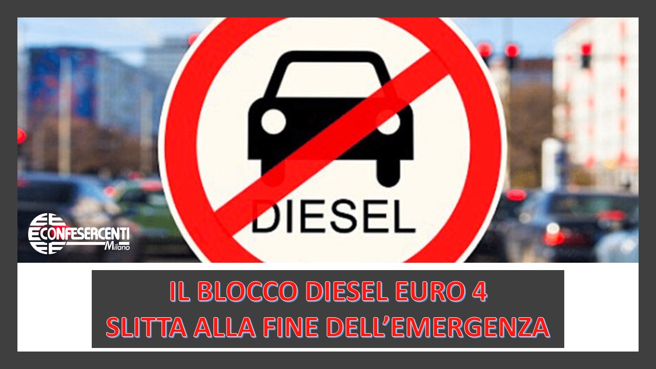 Blocchi del traffico in Lombardia, il fermo per gli Euro 4 Diesel slitta alla fine dell'Emergenza Covid-19