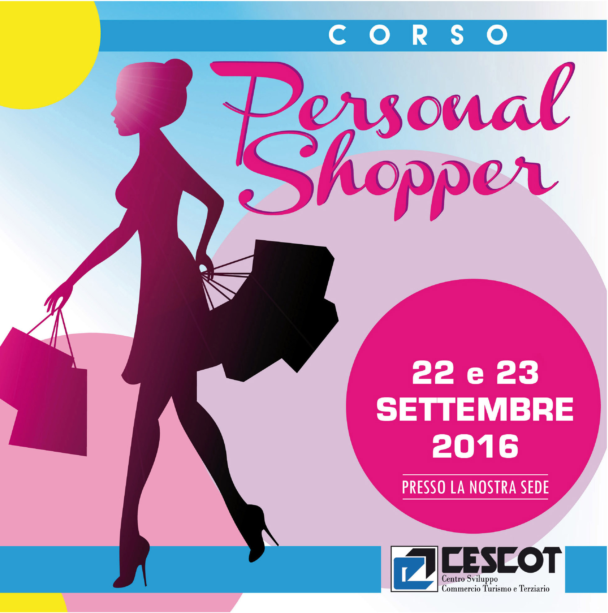 22 e 23 Settembre: diventa Personal Shopper con il nuovo corso Cescot