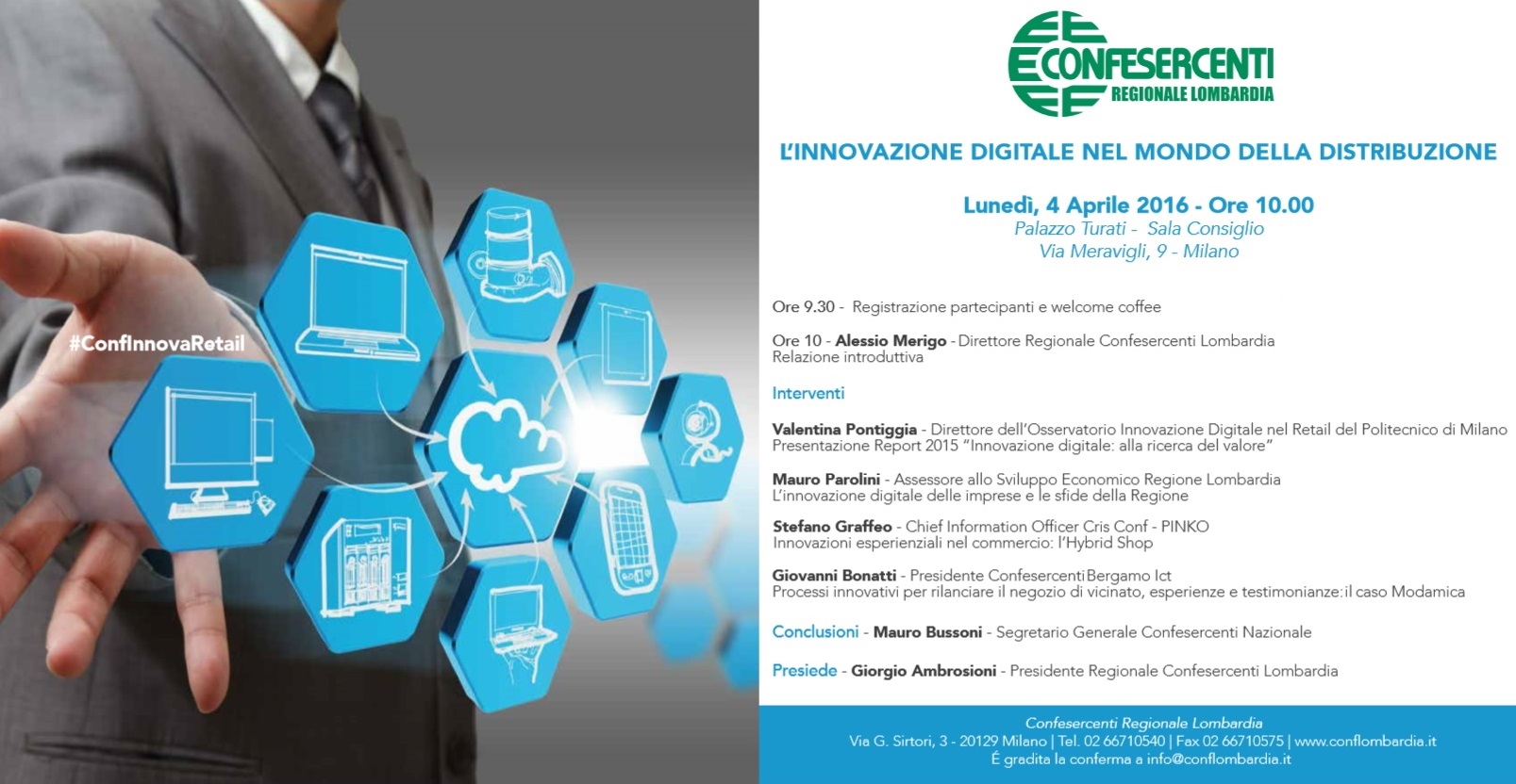 L’innovazione digitale nel mondo della distribuzione, Convegno a Milano