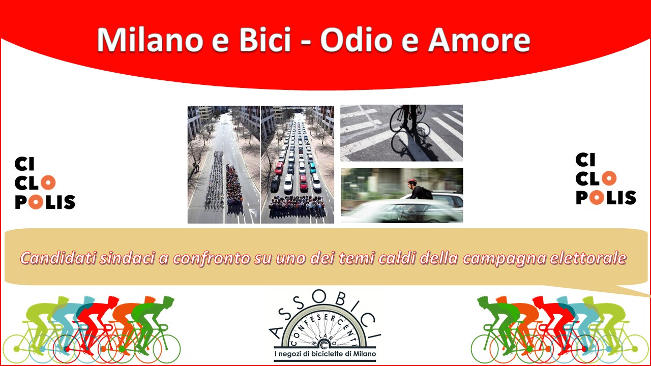 Ciclopolis 2021 - Milano e Bici - Odio e amore