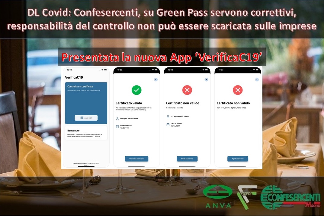Green Pass: ecco l'App per gli Esercenti, ma restano criticità