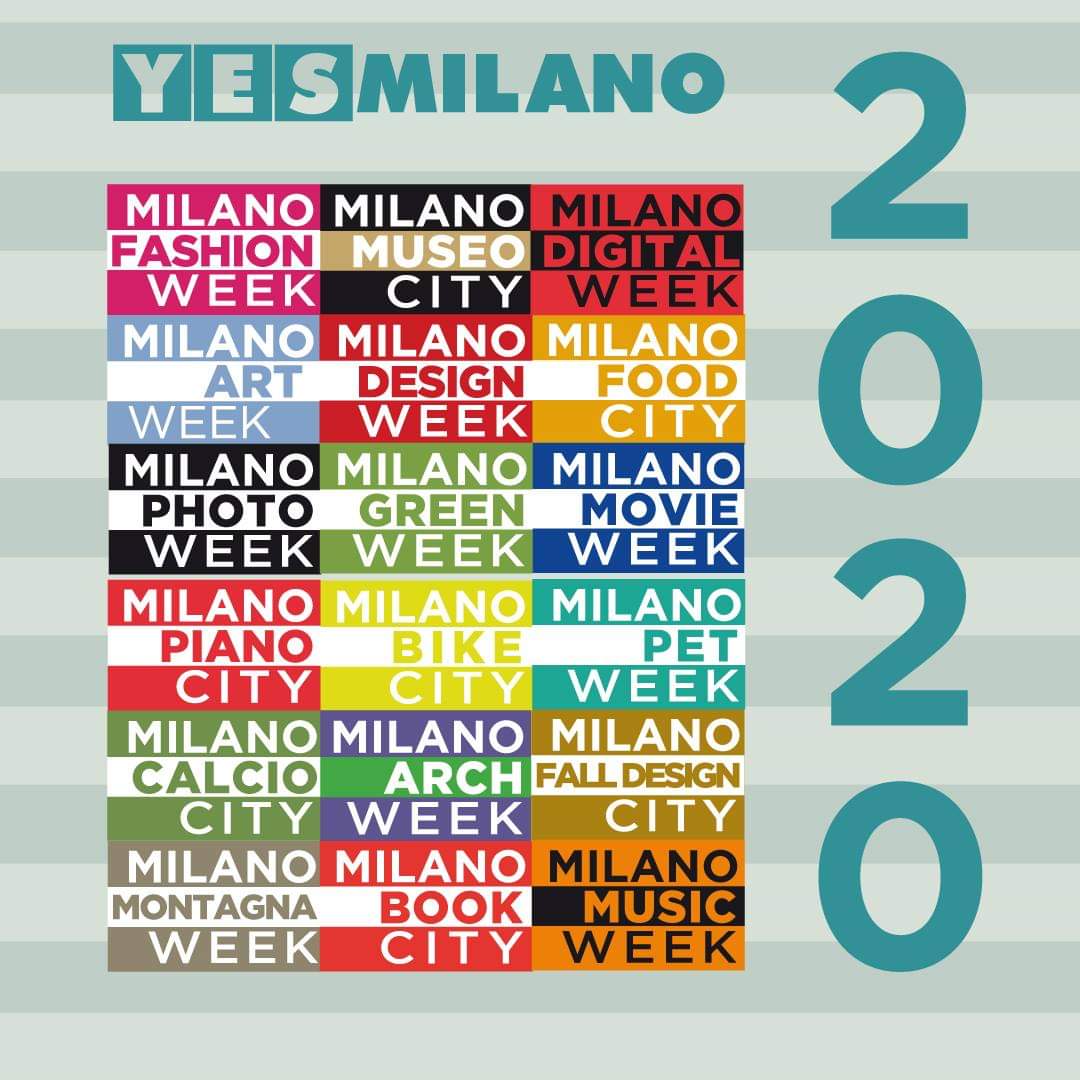 YES Milano 2020: pubblicato il calendario degli eventi