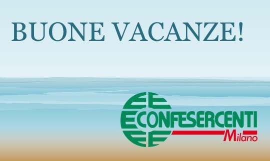 Confesercenti Milano: chiusura estiva dal 10 al 31 agosto 